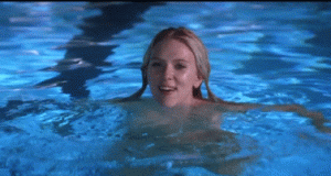 Scarlett Johansson sexy Gif erótico de Scarlett Johansson bañandose en pelotas