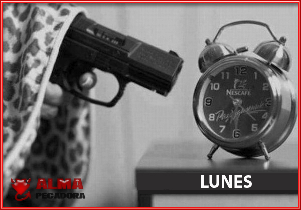 Otra vez lunes , odio a este despertador