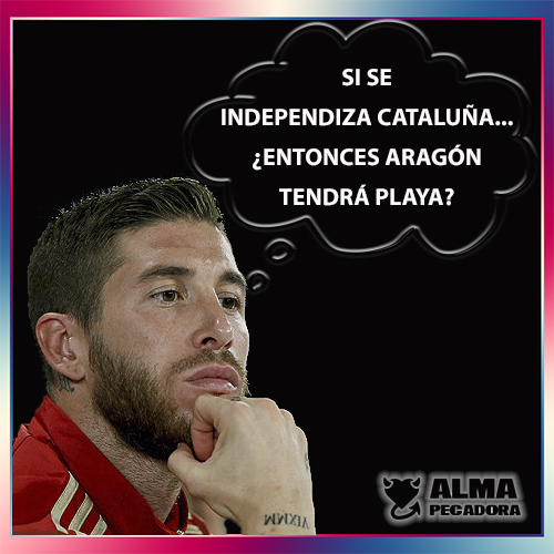Memes de Sergio Ramos - Independencia Cataluña - Risas y Humor
