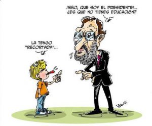 Los recortes de Rajoy