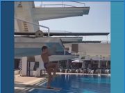 El salto de trampolin perfecto El salto de trampolín perfecto