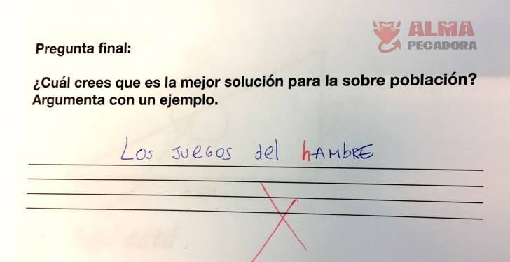 Respuestas de exámenes épicas