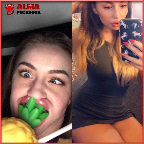 Con mucha diferencia prefiero su rostro natural y arregladita