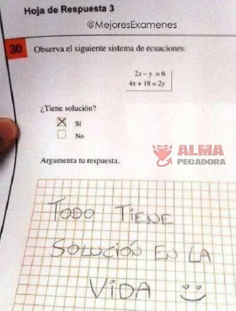 En la vida casi todo tiene solución , ante todo actitud positiva pues el cero lo tienes asegurado