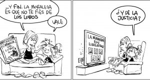 Críticas de humor a la política en España La justicia en España es una mierda