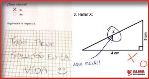 Respuestas de exámenes épicas Una respuesta épica de un estudiante muy positivo en un examen