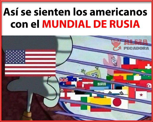 Así se sienten los americanos con el Mundial de Rusia