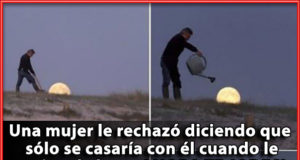 Fotos de efectos ópticos muy curiosos Nunca le pidas un imposible a un hombre muy enamorado de tí