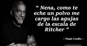 Memes de Paulo Coelho Terremotos, seísmos, escala de Ritcher según Pablo