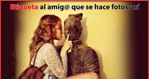 A vivir que son dos días y hay que aprovecharlos Todos alguna vez nos hemos hecho fotos cachondas y humorísticas con estatuas de parques, plazas y museos