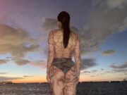 Fotos y videos de la cantante Rosalia desnuda Vestido transparente Rosalía enseñando el culo