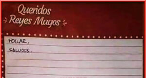 Fotos de humor de los Reyes Magos y Roscón de Reyes Ya le he escrito la carta a los Reyes Magos