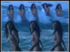 Vídeos de las tetas de Salma Hayek desnuda en topless