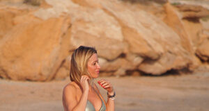 Susana Griso en bikini , lo más cerca a verla desnuda o en topless Susana Griso en bikini