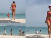 Videos de Georgina Rodriguez desnuda video caliente de Georgina Rodríguez en tanga corriendo en la playa con tremendo movimiento de culo